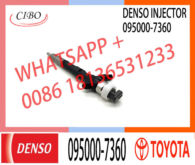 Den-so Neutral Common Rail Fuel Injector 095000-6870 095000-7360 For TOYO-TA 1KD-FTV 236770-39155