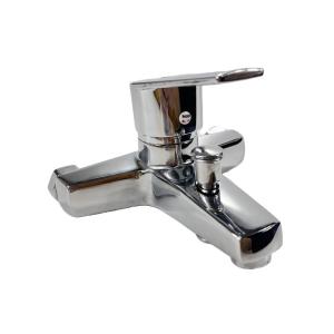 Wholesale Customized Modern Stainless Steel Bath Faucet Hotel Hot Cold Water Faucet from china suppliers