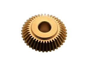 Wholesale Brass Alloy Straight Bevel Pinion Gear 40T 0.6 Module 23.9mm Pitch Diameter from china suppliers