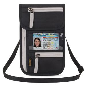 Wholesale Wholesale Portable Passport Cover Bag Breathable Phone Wallets Unisex Zipper Shoulder Crossbody Bag from china suppliers