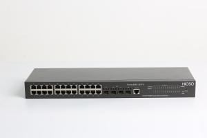 Wholesale AC110V Cat5 Cable 100m 28 Port Managed Switch , Gigabit Switch POE from china suppliers