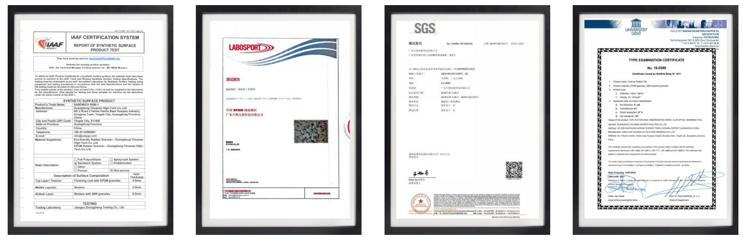 UV Resistant Football Grass Infill Granules EPDM Artificial Grass Synthetic Turf Infill