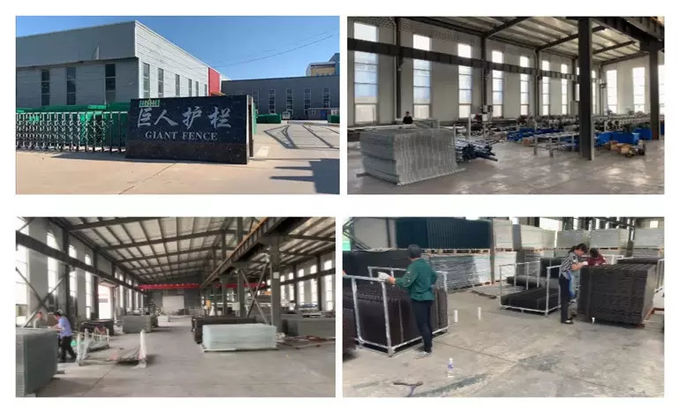 Electric Galvanized Steel 2.1*2.9m Temporary Security Fence 70*150mm Mesh
