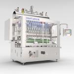 Stainless Steel Piston Filling Machine For Shampoo Hand Sanitizer Laundry