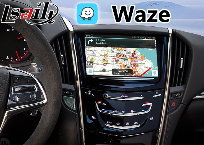 Lsailt Android 9.0 Multimedia Video Interface for Cadillac ATS 2014-2020 CUE System , Car GPS Navigation Plug and Play