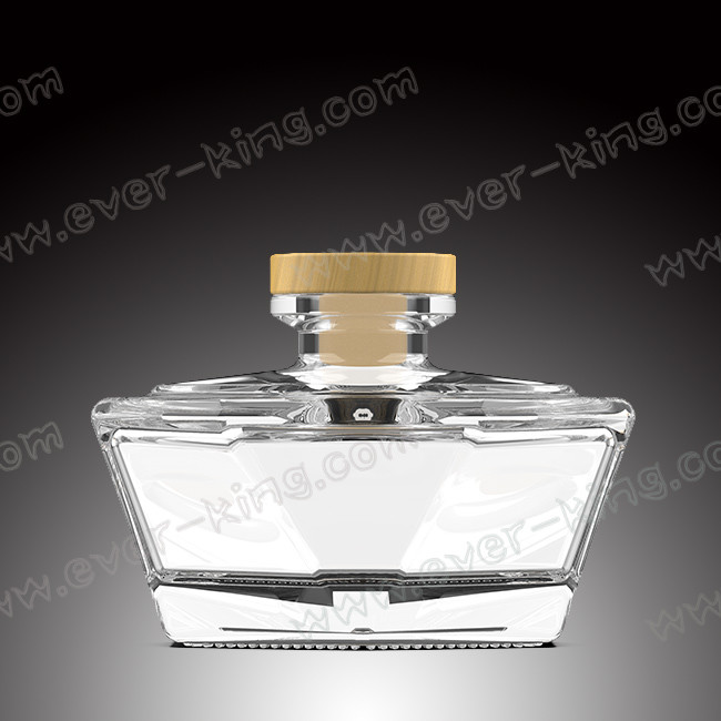 Extra Flint Rum Glass Bottle 750ml With Cork Cap