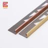 Buy cheap Outdoor Straight Stainless Steel Tile Trim Genesis Flat Metal Edge Trim 10mm from wholesalers