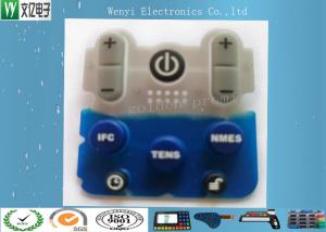Wholesale Planted Color Key 45 Degree Silicone Rubber Keypad from china suppliers