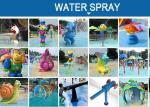 Anti UV Kids Water Park Equipment Fiberglass Whale Water Slide