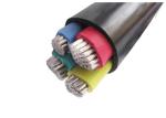 Three And Half Core PVC Insulated Cables Unarmour Cable1000V Aluminum Conductor