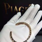 brand jewelry bracelet in 18 kt pink gold Also available in white and yellow