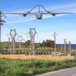 VTOL Powerline Inspection Drone 640X480 640X512 Thermal Resolution Ranging
