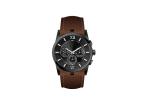 46MM Diameter Men'S Quartz Analog Watch Stainless Steel Back Cover Mineral Glass