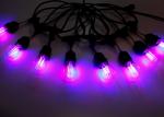 Clear Glass RGB Color Changing LED S14 Wedding Party Lights