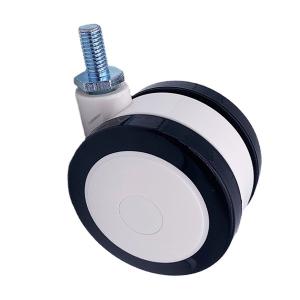 Wholesale 3 Inch Medical Trolley Caster Wheels Swivel Screw For Hospital Bed from china suppliers