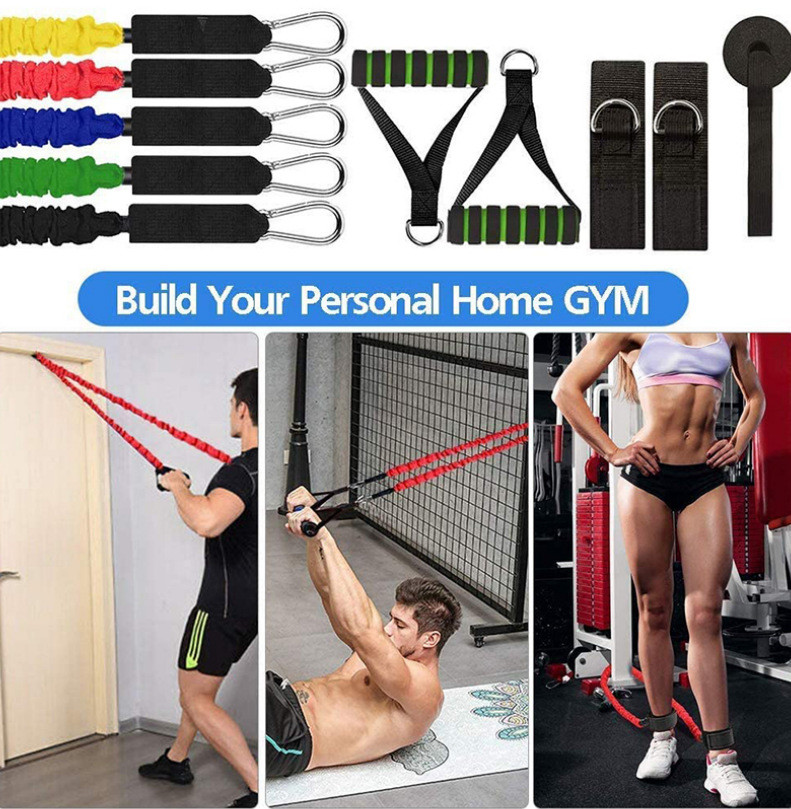 1200mm 100lbs Stretching Rubber Band For Strength Training