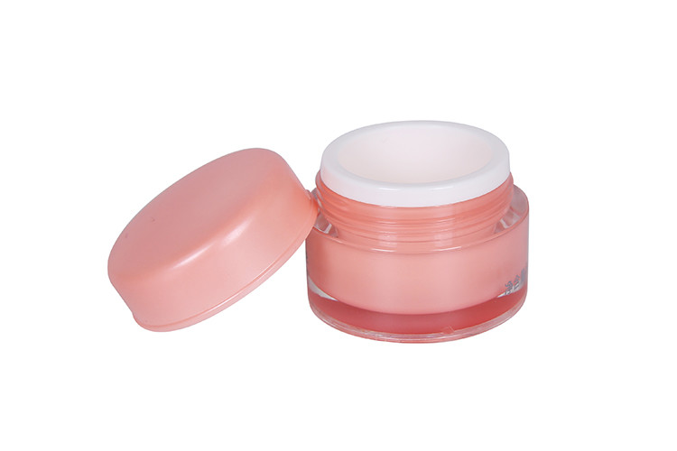 Round Anti Wrinkle Repair Eye 5ml Cream Jar Containers Plastic