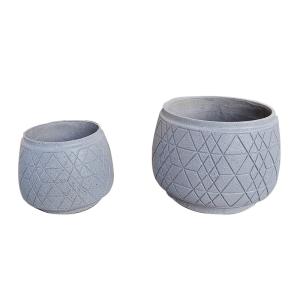 Wholesale Texture Surface Fiber Cement Pot For Charcoal Oven Camping Burners Heater Warmer from china suppliers