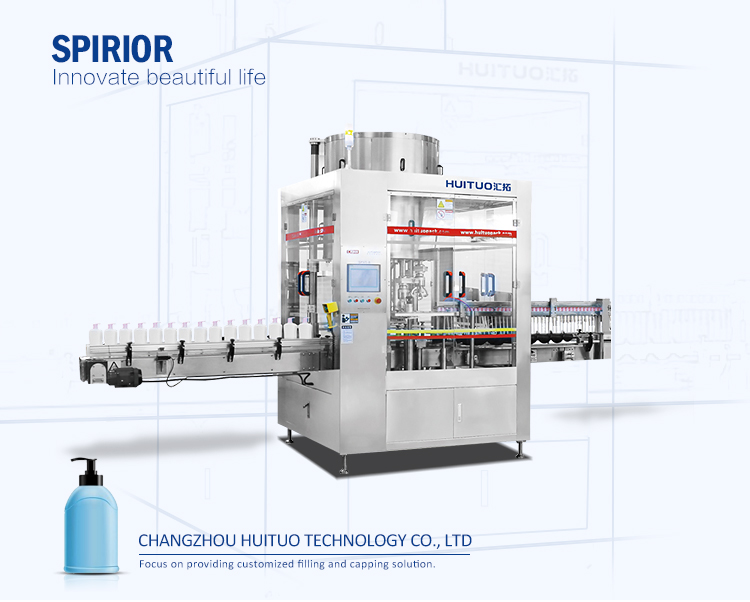 High speed operation one line covers kinds of products Filling Capping machine