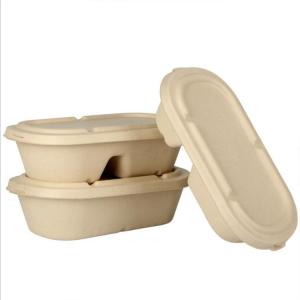 Wholesale 100% Biodegradable Disposable Wheat Straw Lunch Box Compostable from china suppliers