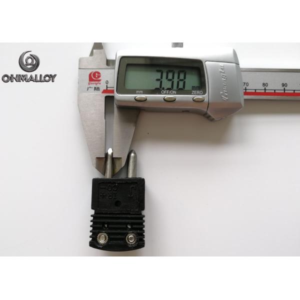 Round Pin Thermocouple Type J Middle Size Connector Thermometer Plug Same as OME*A Connector
