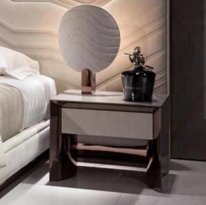 Wholesale Waterproof Modern Bedside Tables Electroplating 0.6m Decorative Storage Cabinets from china suppliers