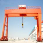 European Boat Marble Lifting Truss Bridge Crane Double Girder Gantry 32T 50T