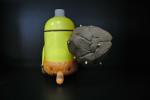 Hawail Style Minions Cartoon Shampoo Bottle With Cute Weapon Yellow / Brown