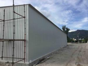 Wholesale Stable Light Steel Frame Construction , Metal Frame Steel Building House from china suppliers