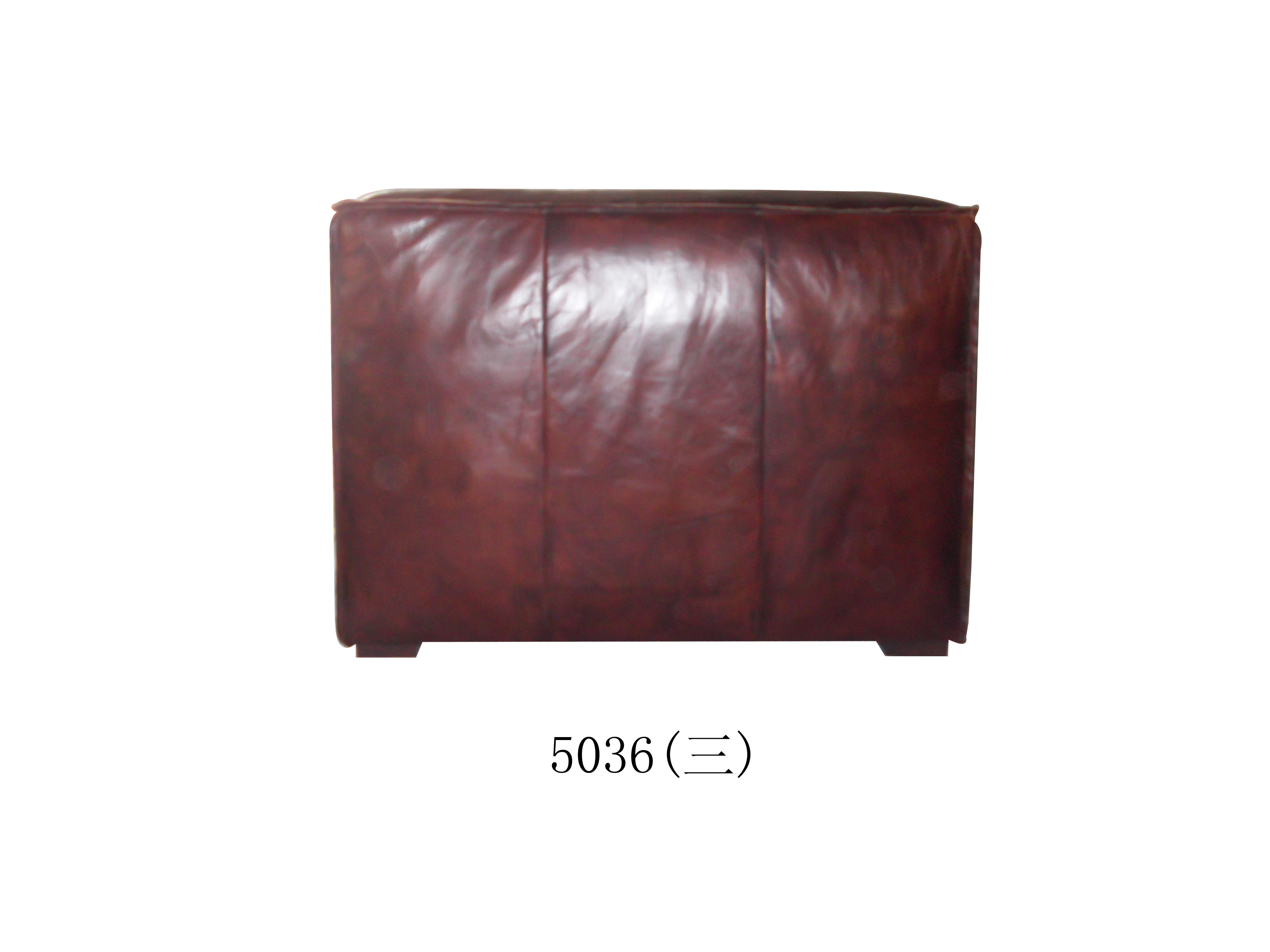 Relaxed SGS ISO Real Tan Leather Sofa Set Broad Arms Structured Cushions