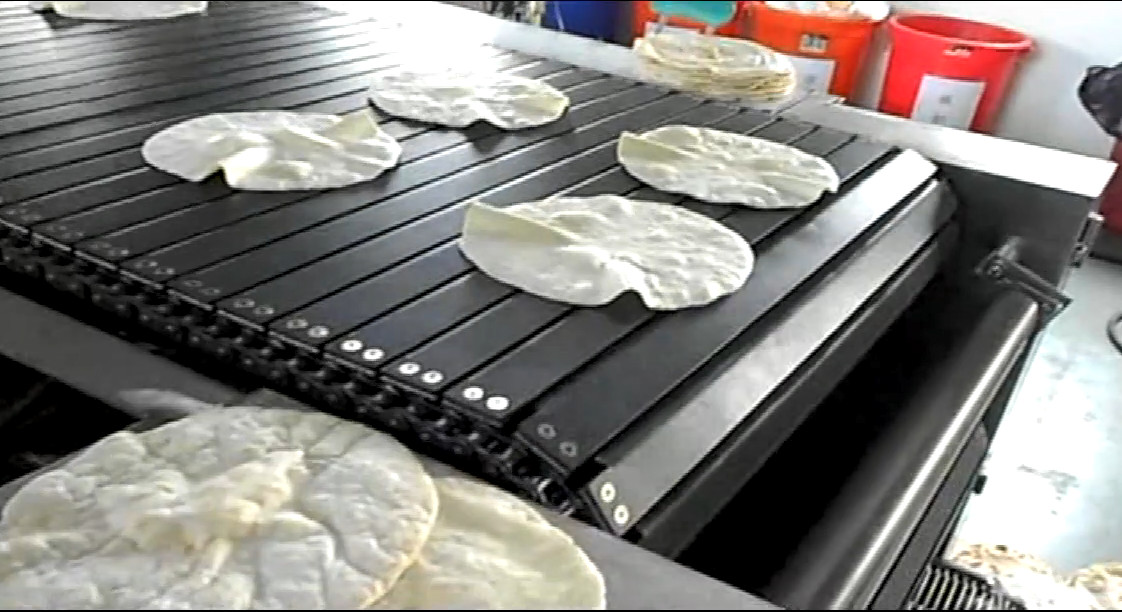 High Yield 20cm Indian Chapati Maker Machine 3800pcs/H Tortilla Wrap Making
