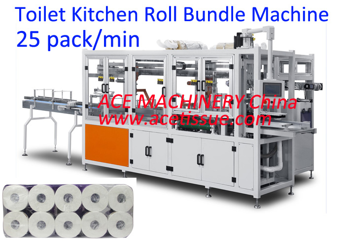 toilet tissue packing machine