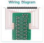 Li-ION / LiFePO4 Battery BMS Board 16S 48V Active Balancer Battery Management