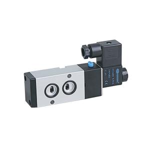 Wholesale Normally Closed Pneumatic Solenoid Valve 4V100 ~ 400 Series 5 / 2 Way Threaded from china suppliers
