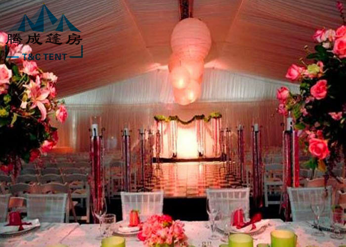 Large Wind Resistant Outdoor Party Tents 3M - 60M For Wedding Reception