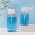 PETG PTE PP Glass PET Makeup Remover Bottle Leak Proof With 0.7ml Pump Dosage