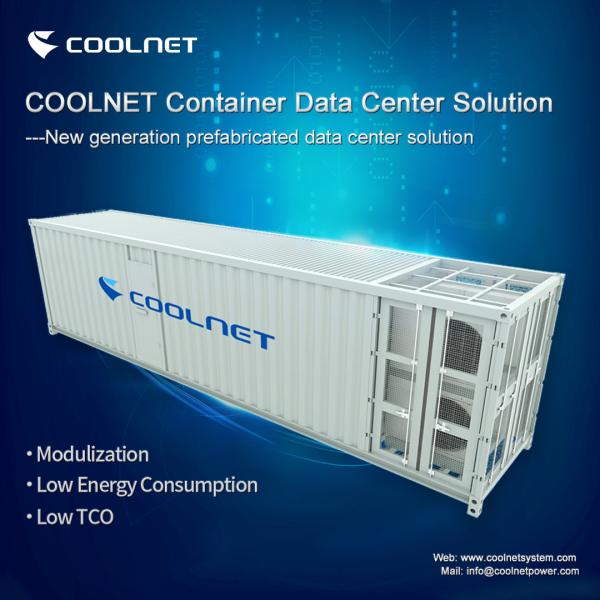 Flexible Deployment Containerized Data Center with Automatic Fire Detection and Low PUE