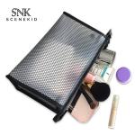 Wholesale Folded Beauty Travel Eva Mesh Cosmetic Bag See Through