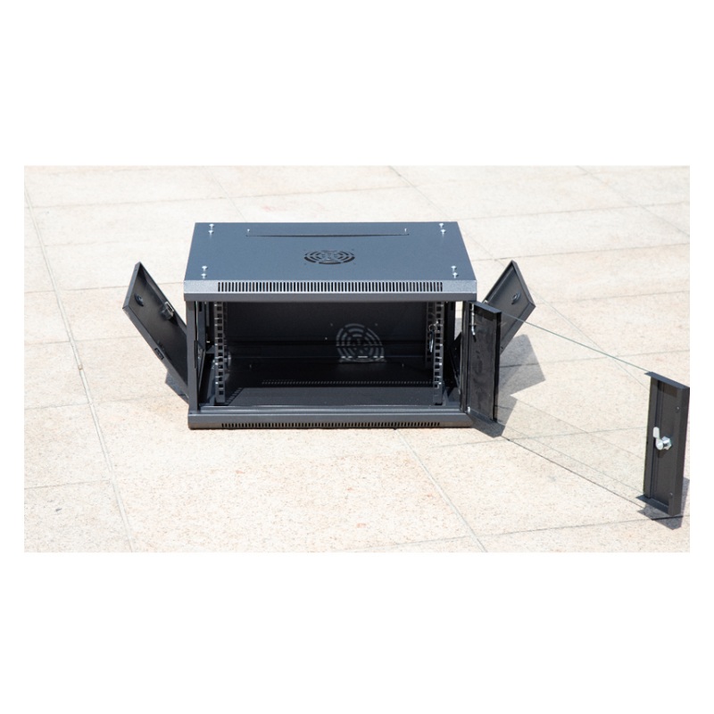 Wall-Mounted Fiber Optic Server Rack for Server Chassis Cabinet and Network Cabinet