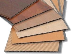 Wholesale Heatproof Interior Decoration PVC Plastic Ceiling Panels Wooden Color from china suppliers
