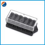 30A 32V Fuse Blocks 115.5x53x42mm 6 Way Blade Fuse Box For Automotive