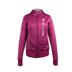 Wholesale Fashion Ladies Long Sleeve Tracksuit Zip Hoodie for Fitness and Running from china suppliers