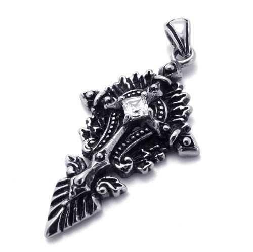 Tagor Stainless Steel Jewelry Fashion 316L Stainless Steel Pendant for Necklace