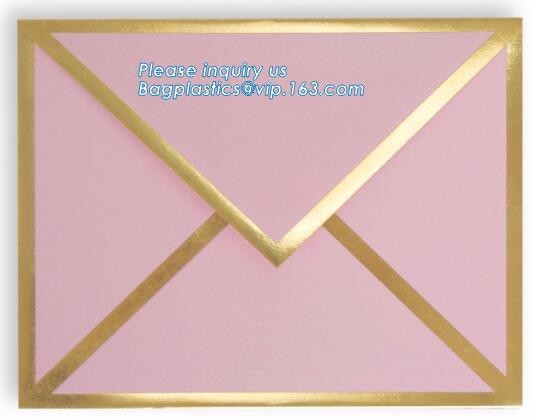 Custom offset paper envelope printing greeting card envelope gift cards with envelope,custom printing black A4 c4 c5 b6