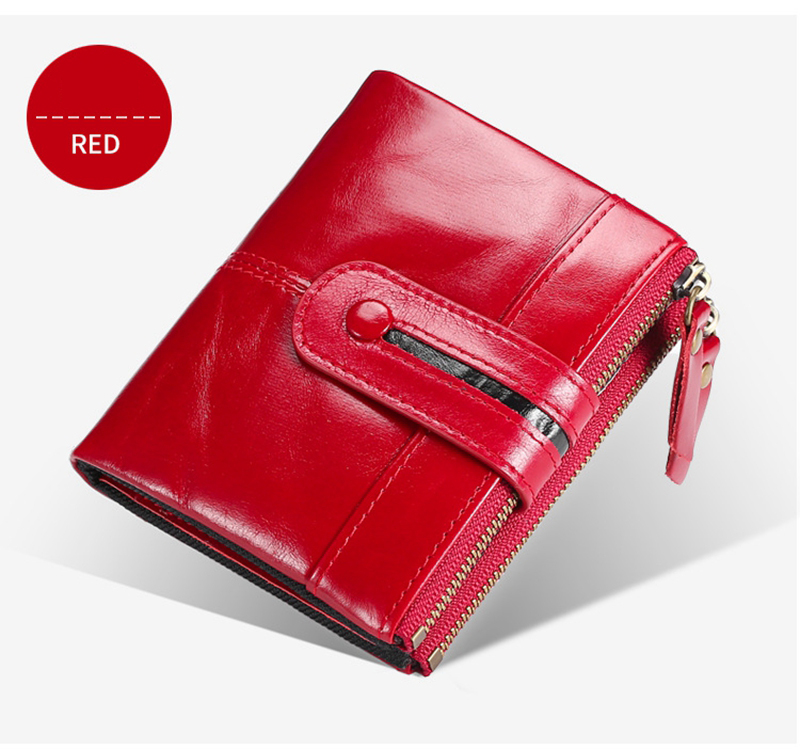 Vintage Style Minibook Luxury Short Biofold Women Wallets for Travel and Daily Needs