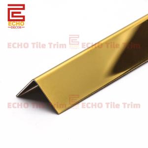 Wholesale Protective 15mm Gold Stainless Steel Tile Trim Outside Corner Trim from china suppliers