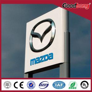 Wholesale 4s shop large vacuum forming 3d illuminated advertising car logo from china suppliers