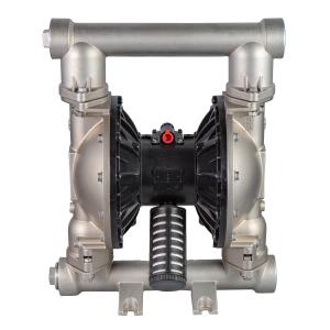 Metal Chemical Diaphragm Pump Air Driven 2" Stainless Steel Threaded