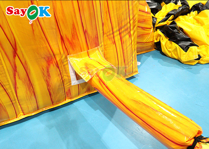 Adult Backyard Inflatable Water Slide With Swimming Pool Blow Up Slip N Slide 9x5.5x6mH