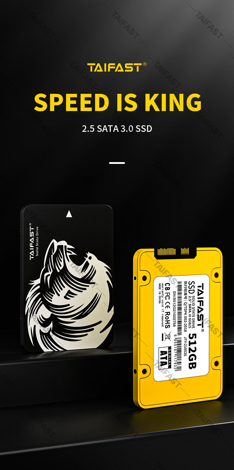 Taifast Internal QLC 2.5 Inch SSD For Laptop Notebook Sata 3.0 32gb 420 MB/S